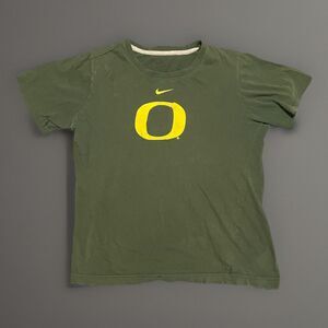 oregon ducks nike t-shirt green size small